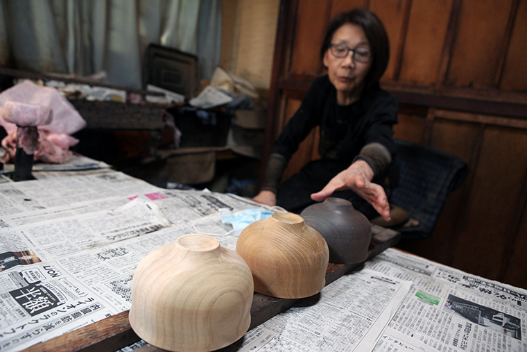 Michiko, a skilled craftsperson
