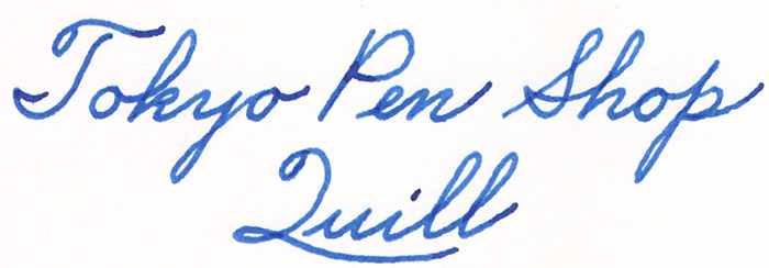 Pilot Custom 845 B nib Writing Sample