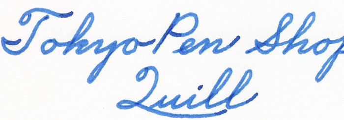 Pilot Custom 845 BB nib Writing Sample