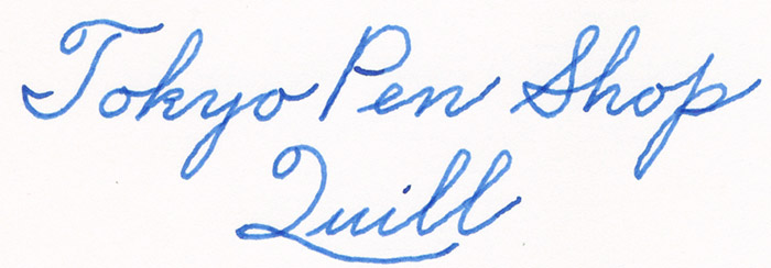 Pilot Custom 845 WA nib Writing Sample